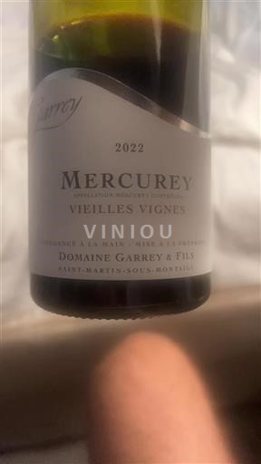 Borgonha Mercurey Domaine Garrey & Fils Vieilles Vignes 2022