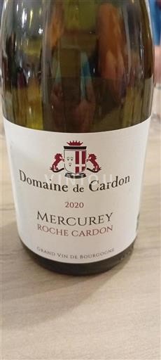 Burgundija Mercurey Domaine Cardon Roche Cardon 2020