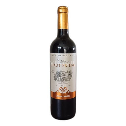 Bordeaux Blaye-Côtes-de-Bordeaux Château Haut Prieur Merlot - Malbec 2019