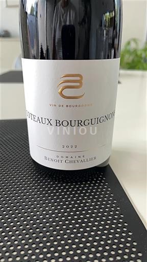 Burgundy Coteaux Bourguignons Domaine Benoit Chevallier 2022