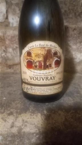 Valle del Loira Vouvray Le Haut du Meslier 2018