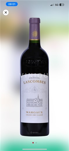 Bordéus Margaux Grand Cru Château Lascombes 1997