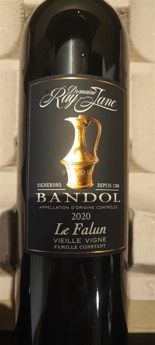Provence Bandol Domaine Ray-Jane Le Falun 2020