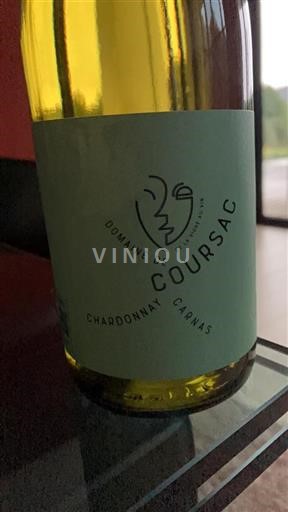 Languedoc Ospecificerad Domaine Coursac Chardonnay Carnas 2024