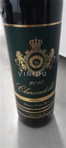 Bordeaux Clarendelle 2015