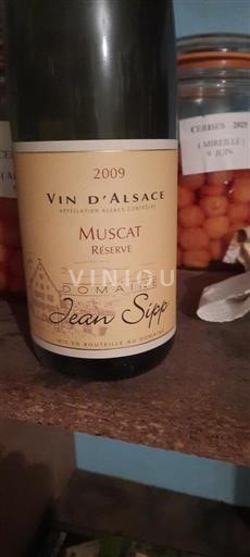 Alsace Domaine Jean Sipp Réserve 2009
