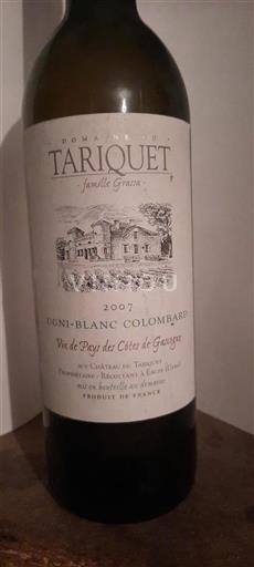 Sydväst Côtes de Gascogne Domaine Tariquet Ugni-Blanc Colombard 2007