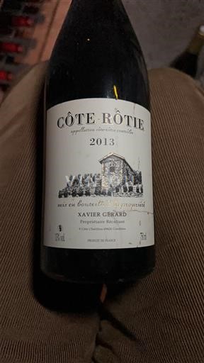 Rona dolina Côte-rôtie Xavier Gérard 2013