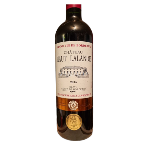Bordeaux Blaye-Côtes-de-Bordeaux Château Haut Lalande 2015