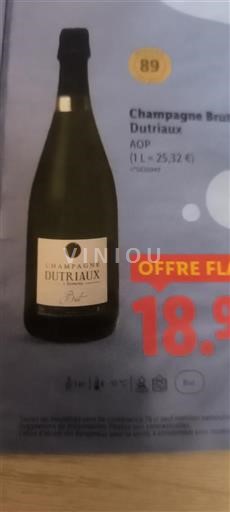 Champagne Dutriaux Ikke årgangsbestemt