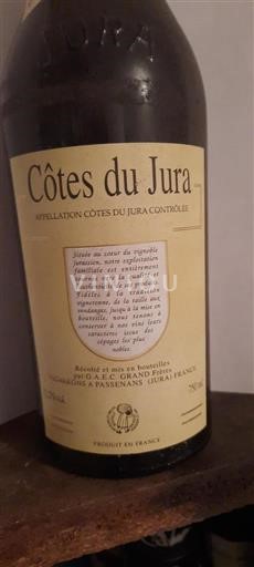 Jura Côtes du Jura G.A.E.C. Grand Frères Senza annata