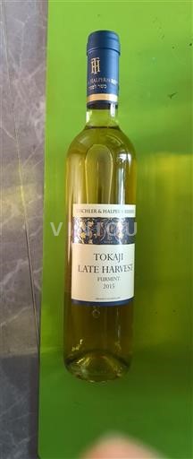 Tokaj Not Specified Tischler & Halpern Reserve Late Harvest 2015