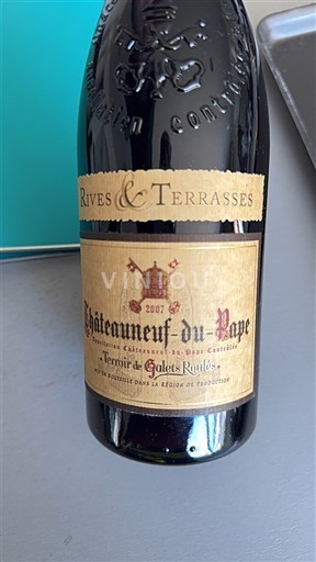 Valle del Ródano Châteauneuf-du-Pape. Rives & Terrasses Terroir de Galets Roulés 2007