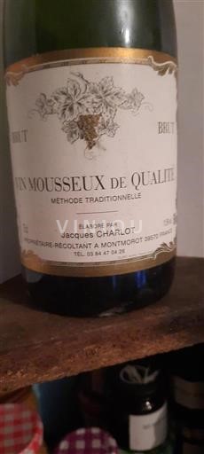 Jura Crémant du Jura Jacques Charlot Icke årgångsbetecknad