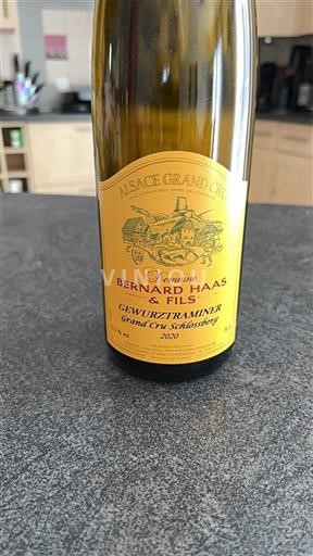 Alsace Alsace Grand Cru Grand Cru Domaine Bernard Haas & Fils Grand Cru Schlossberg 2020