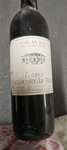 Bordeaux Graves Château Couloumey-Le Tuquet 2000