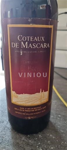 Languedoc und Roussillon Coteaux d'Ensérune Coteaux de Mascara Ohne Jahrgang