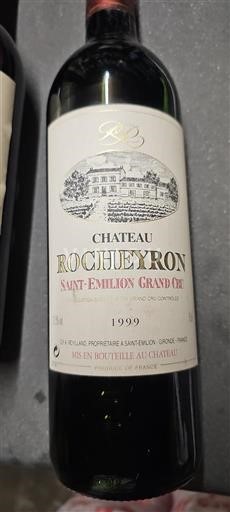 Bordeaux Saint-Émilion Grand Cru Rocheyron 1999