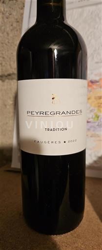 Languedoc Faugères Peyregrandes Tradition 2022