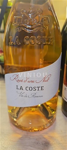 Provence Coteaux d'Aix-en-Provence La Coste Rosé d'une Nuit 2024