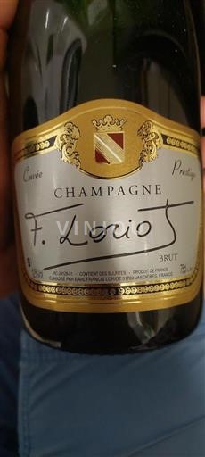 Champaña Champán F. Loriot Prestige Sin añada