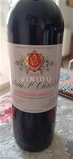 Bordeaux Saint-Émilion Grand Cru Grand Cru Château Saint Christophe 2020