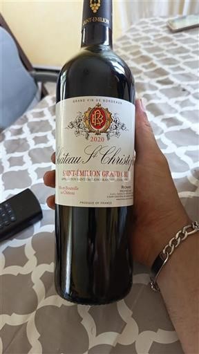 Bordeaux Saint-Émilion Grand Cru Grand Cru Château Saint Christophe 2020