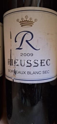 Bordeaux Bordeaux White Rieussec 2009