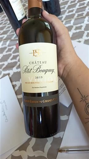 Bordeaux Saint-Émilion Grand Cru Grand Cru Château Petit Bouquey 2019