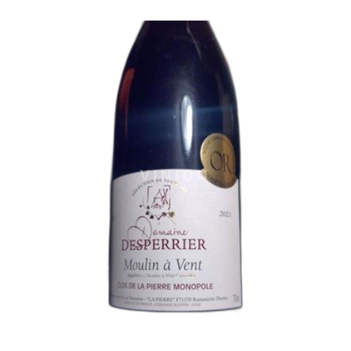 Beaujolais Moulin-à-vent Domaine Desperrier Clos de la Pierre Monopole 2021