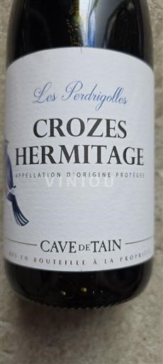 Rhônen laakso Crozes-Hermitage Cave de Tain Les Perdrioles 2023