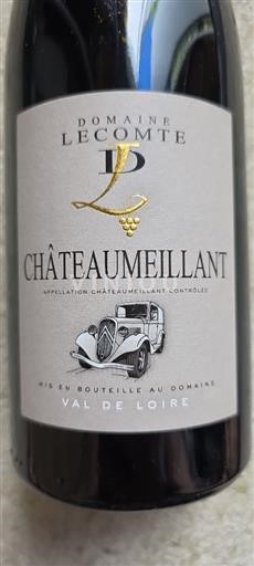 Loiredalen Châteaumeillant Domaine Lecomte 2023