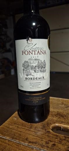 Bordeaux Château Fontana 2015
