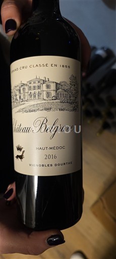 Bordeaux Haut-Médoc Grand Cru Château Belgrave 2016