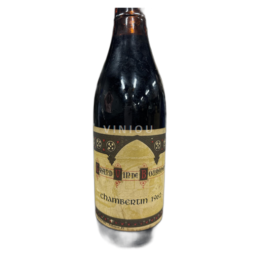 Bourgogne Chambertin Grand vin bourgogne 1962