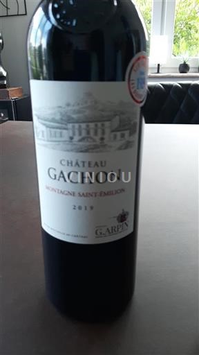 Bordeaux Montagne-Saint-Émilion Château Gachon 2019