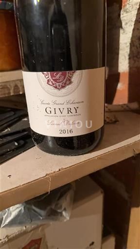 Burgundi Givry Lionel Dufour Grand Échanson 2016
