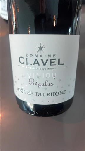Valle del Rodano Côtes-du-Rhône Domaine Clavel Régulus Senza annata