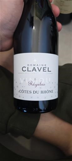 Rhône-dalen Côtes-du-Rhône Domaine Clavel Régulus Ikke årgangsbestemt