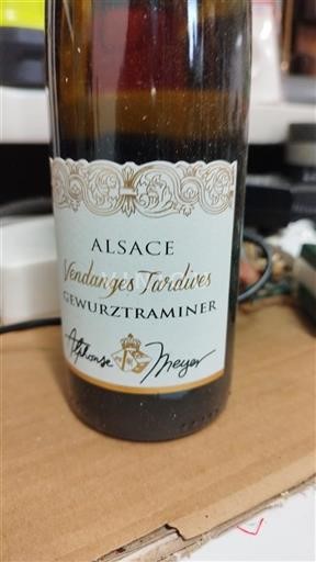 Alsazia Grand Cru Alphonse Meyer Vendanges Tardives 2020