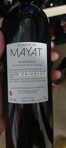 Südwestfrankreich Montravel Domaine Mayat Ohne Jahrgang