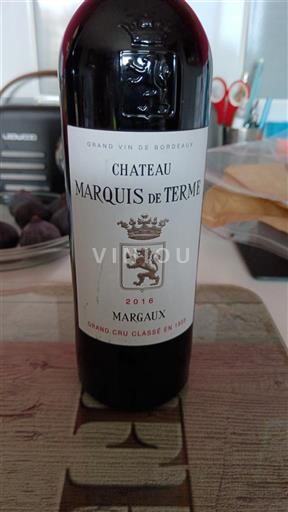 Burdeos Margaux Grand Cru Château Marquis de Terme 2018