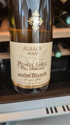 Alsace Grand Cru André Blanck et ses Fils Clos Schwendi 2022
