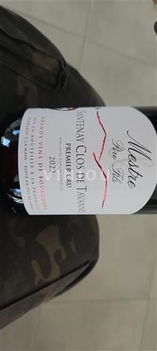 Burgund Santenay Premier Cru Mestre Père et Fils Clos de Tavannes 2022
