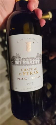 Bordeaux Pessac-Léognan Château Eyran 2023