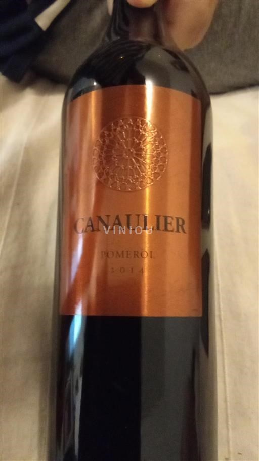 Bordeaux Pomerol Canaulier 2014