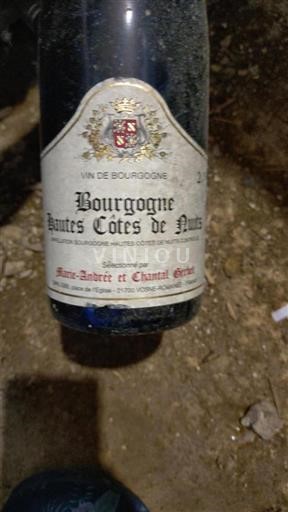 Bourgogne Ikke specificeret Marie-Andrée et Chantal Gerbeau 2013
