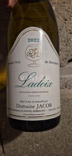Burgundy Ladoix Domaine JACOB 2023