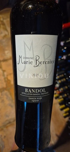 Provence Bandol Domaine Marie Berenice 2021