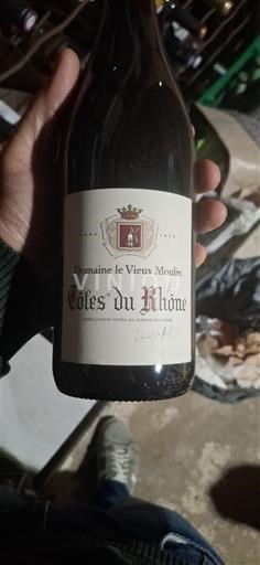 Vallée du Rhône Côtes-du-rhône Domaine Le Vieux Moulin 2019